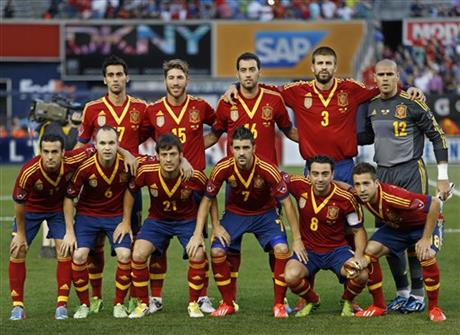 Spain soccer team