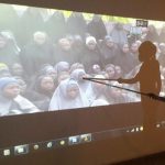 A student who escaped when Boko Haram rebels stormed a school and abducted schoolgirls, identifies her schoolmates from a video released by the Islamist rebel group at the Government House in Maiduguri
