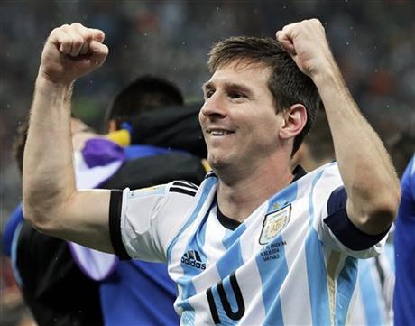 Argentina's Lionel Messi
