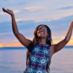 Beautiful Black African American Woman