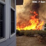 California wildfires burn homes