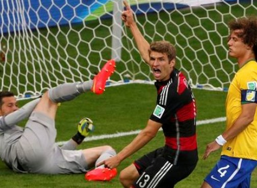 Germany's Thomas Mueller
