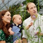 Prince George's first birthday, shows Britain's Prince William and Kate