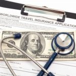 Travel Health Insurance Application With Money