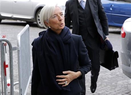 International Monetary Fund chief Christine Lagarde