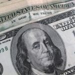 A U.S. $100 dollar bill is seen