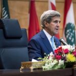 U.S. Secretary of State John Kerry makes a statement in Jeddah