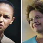 Marina Silva and Dilma Rousseff