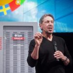 Oracle Corp CEO Ellison introduces the Oracle Database In-Memory during a launch event in Redwood Shores