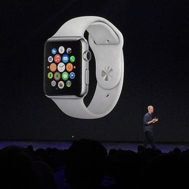CEO Tim Cook unveiled the Apple Watch on Tuesday.