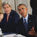 Barack Obama, Secretary of state John Kerry ,UN Samantha Power.