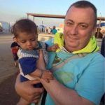 An undated family handout photo of British aid worker Alan Henning taken at a refugee camp on the Turkish-Syria border