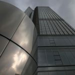 General view of the headquarters of the European Central Bank in Frankfurt