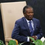Zambia's President Sata waits to address the 68th session of the United Nations General Assembly in New York