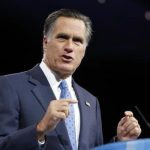 Former U.S. presidential candidate Romney speaks to the Conservative Political Action Conference in National Harbor, Maryland