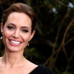 File photo of actress Angelina Jolie arriving for a special Maleficent Costume Display at Kensington Palace in London