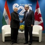 Modi with Canada PM