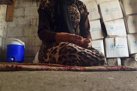 15-year-old Yazidi girl captured by the Islamic State group
