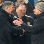 Jose Mourinho (right) and Sam Allardyce (left)