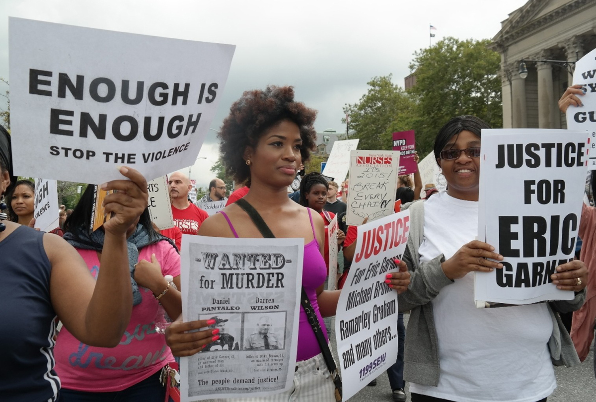 Protest the killing of Eric Garner in New York