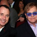 Sir Elton John (R) and David