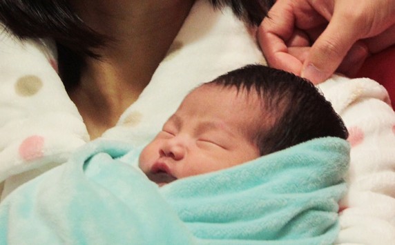 First baby of 2015