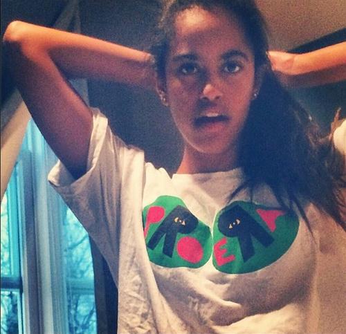 Malia Obama Selfie - Photo: proera/Instagram