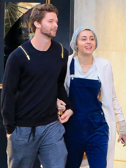 Patrick Schwarzenegger and Miley Cyrus