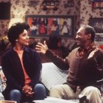 Phylicia Rashad and Bill Cosby