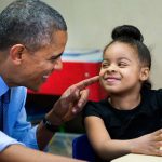 President Obama and Akira Cooper, 4
