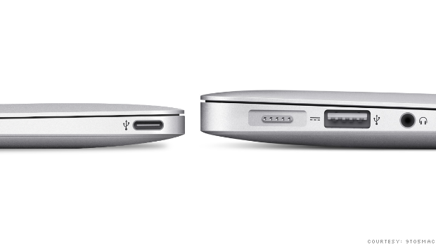 new super-thin MacBook Air - cnn.com