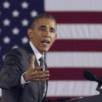 U.S. President Barack Obama talks about the FY2016 budget while at the Department of Homeland Security in Washington