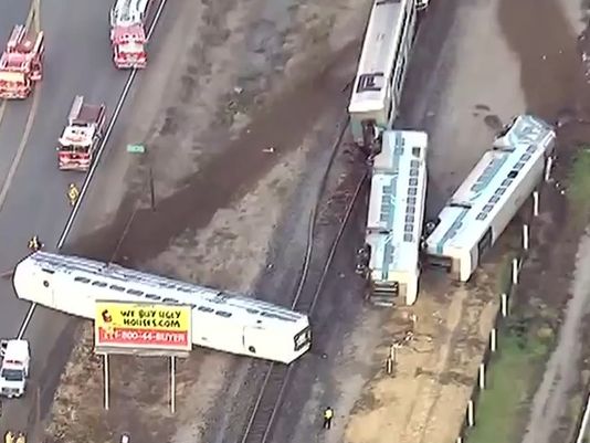 California train crash