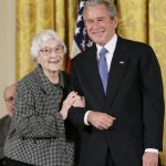 File photo of U.S. President George W. Bush awarding the Presidential Medal of Freedom in Washington