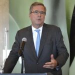 Republican Jeb Bush speaks at a fund-raising luncheon in Tallahassee, Florida