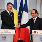 Klaus Iohannis and Francois Hollande