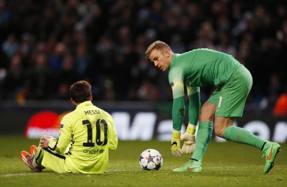 Manchester City v FC Barcelona - UEFA Champions League Second Round First Leg