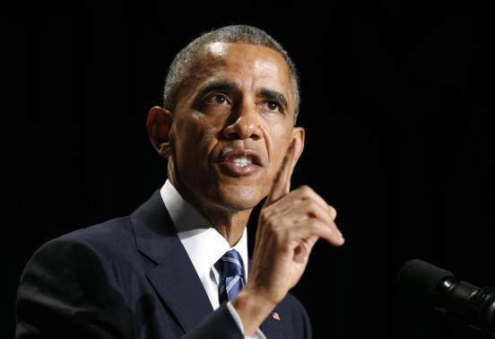 U.S. President Barack Obama speaks at the National Prayer Breakfast in Washington