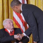 M.H. Abrams and Barack Obama
