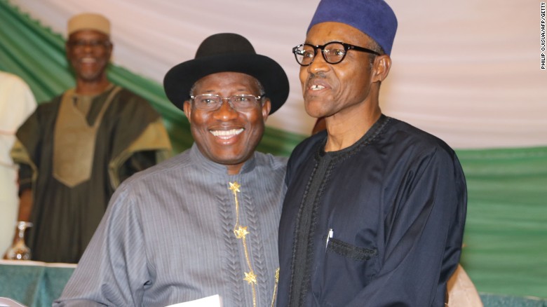 Muhammadu Buhari and Goodluck Jonathan - CNN
