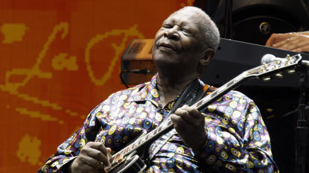 Blues great B.B. King