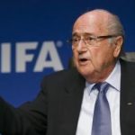 FIFA President Blatter addresses a news conference in Zurich