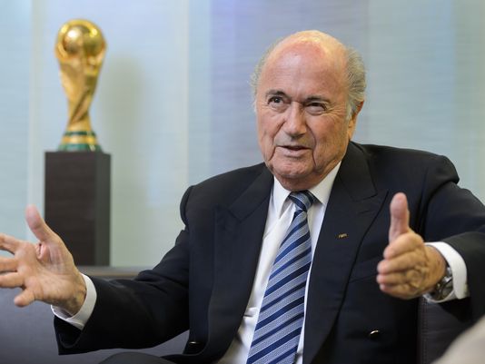 FIFA president Sepp Blatter
