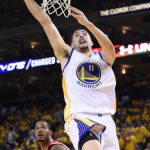 Golden State Warriors guard Klay Thompson (11)