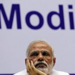 India's Prime Minister Narendra Modi attends an event to celebrate the beatification of two Indians by Pope Francis late last year, in New Delhi