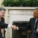 Barack Obama and Petro Poroshenko