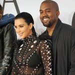 Kim Kardashian and Kanye West - FameFlynet