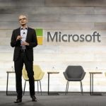 Microsoft Corp Chief Executive Satya Nadella speaks at his first annual shareholders' meeting in Bellevue, Washington