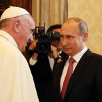 Pope Meets President Of Russian Federation Vladimir Putin