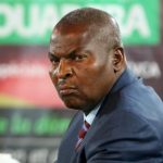 File photo of Central African Republic presidential candidate Touadera looking on at the start of a a live television debate against Dologuele ahead of Sunday's second round election, in Bangui